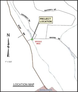 Bridge Road Bridge Map