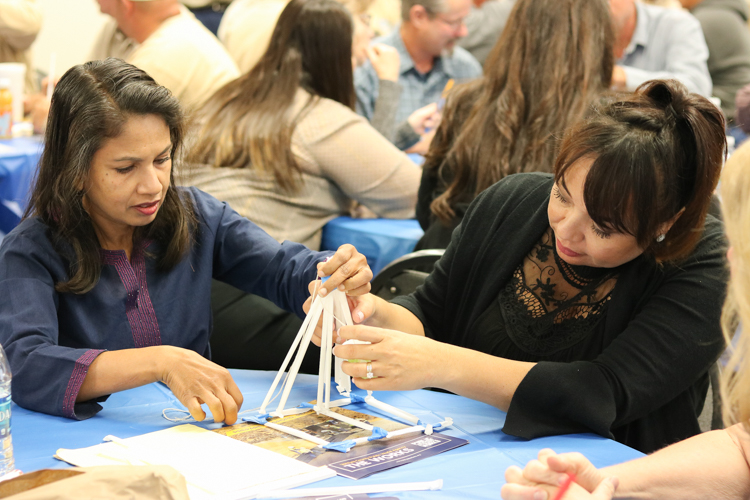 JoeAnne H. and Anitha B. at SOA 2018.