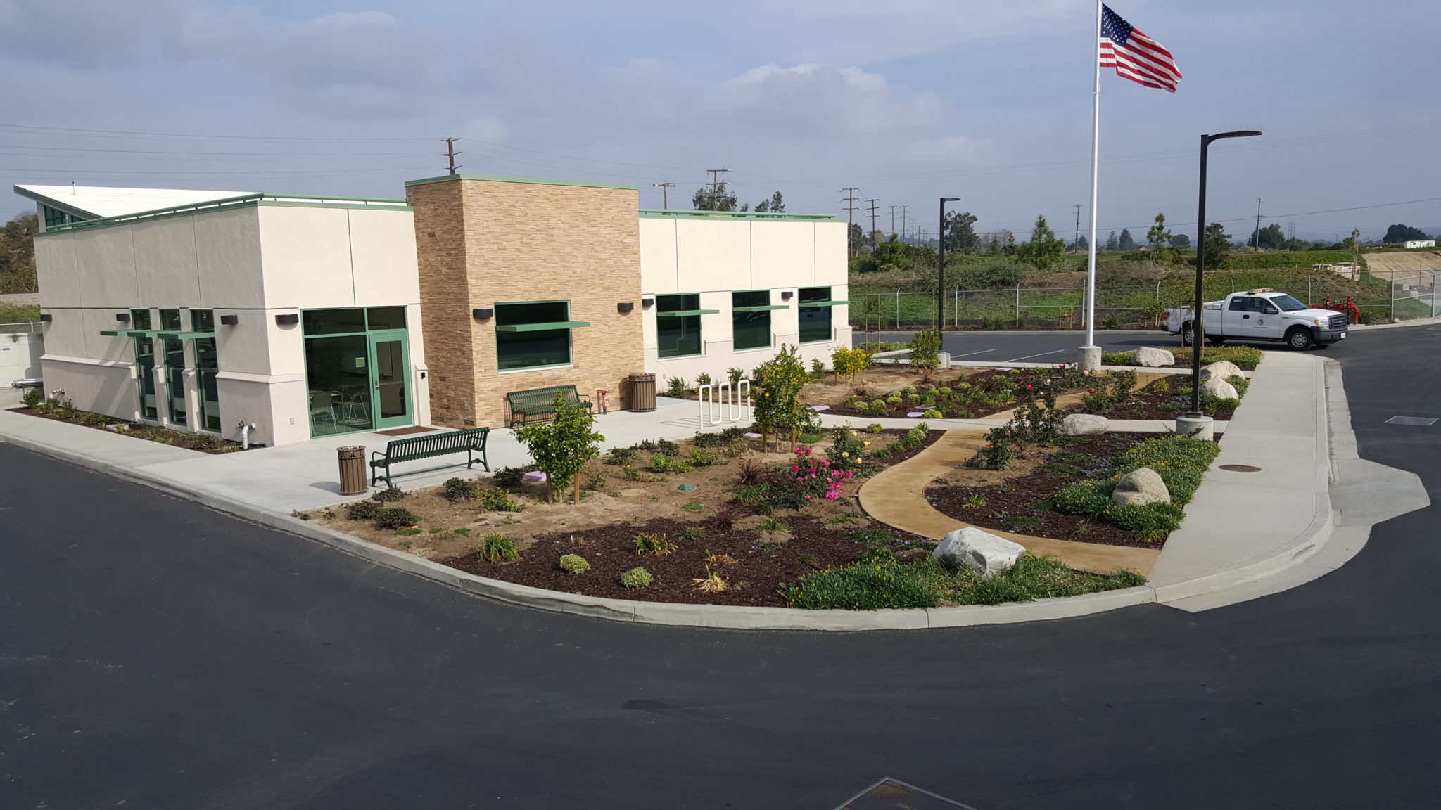 Water Treatment Plant part of WSD in Moorpark, CA.