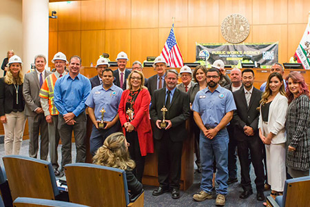 2018 Employees of the year picture