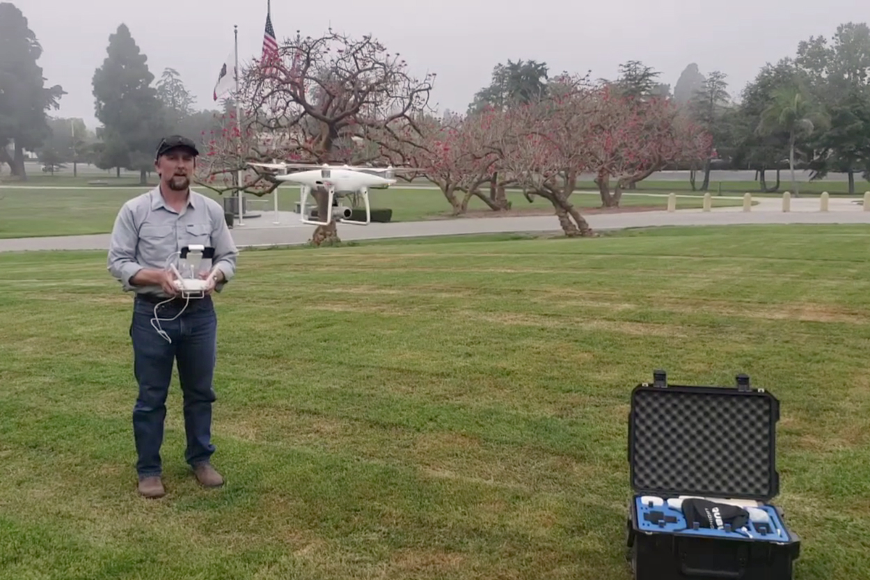Project Feature: Engineering Services takes to the skies with help from drones