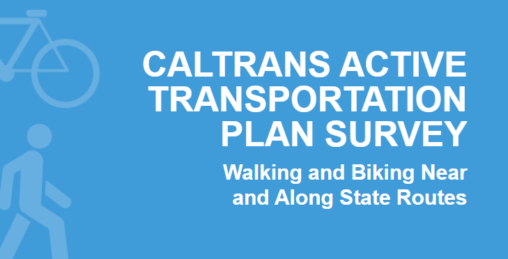 Caltrans Active Transportation Plan Survey