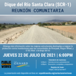 Dique del Rio Santa Clara Reunion Comunitaria