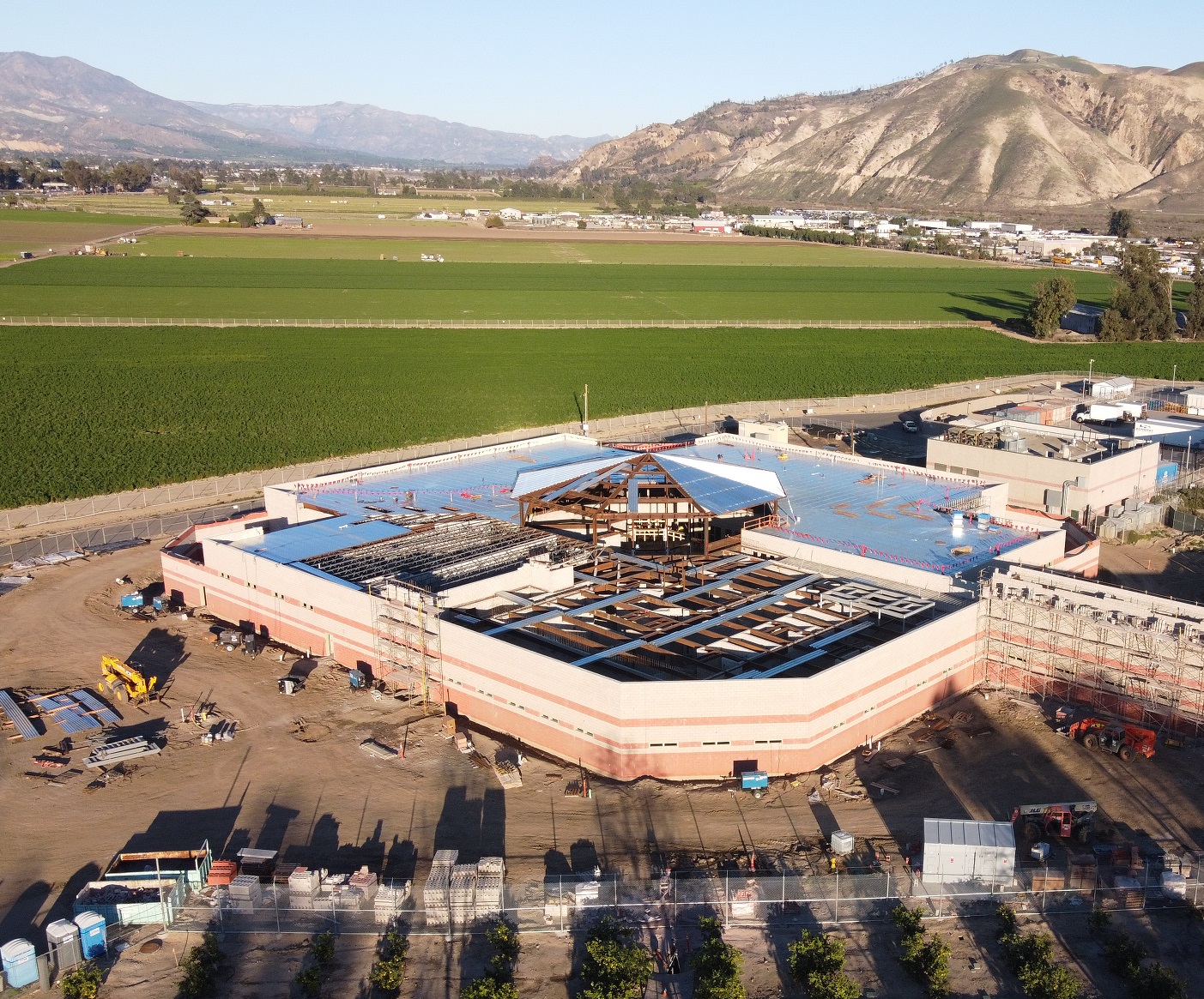 Ventura County Todd Road Jail Health and Programing Unit construction